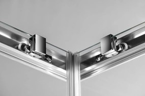 Gelco, SIGMA SIMPLY štvorcová sprchová zástena 800x800 mm, rohový vstup, číre sklo, GS2180GS2180