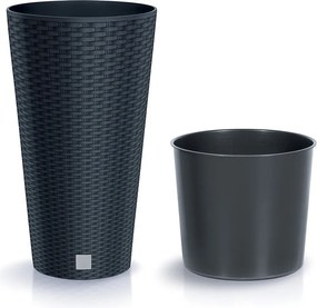 Kvetináč Round Rato biely