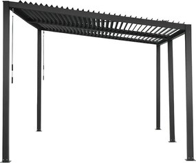 Pultová bioklimatická pergola s lamelami 3 x 4 M