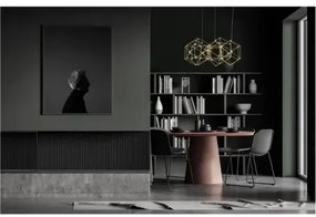 LED luster Nebula 49 zlatá