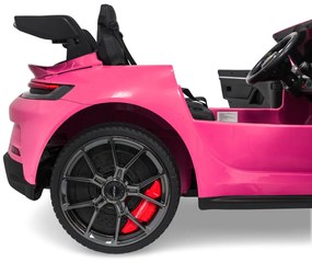 Detské elektrické autíčko Porsche 911 GT3 STRONG MP4 ružové