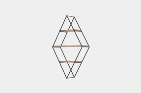 Nástenná polica Prizma