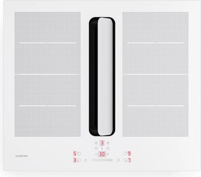 Klarstein ChefFusion indukčná varná doska s odsávačom pár | 4 varné zóny | 7200 W | 504,3 m³/h | 60 cm