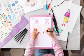 Artissimo – XXL návrhárska dielňa s LED svetelnou podložkou – trendy outfity