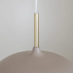Brilagi - Luster na lanku ABRAHAM 1xE27/60W/230V pr. 45 cm béžová