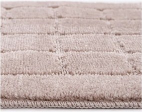 Hnedé kúpeľňové predložky v súprave 2 ks 50x80 cm Kareli – Foutastic