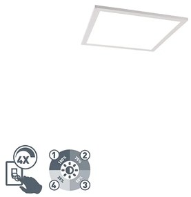 Stropné svietidlo biele 40 cm vrátane LED 4-stupňové stmievateľné - Liv