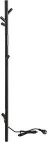 Bemeta Design Elektrický kúpeľňový radiátor / sušiak uterákov, tyč, 30W, čierna - 704151010
