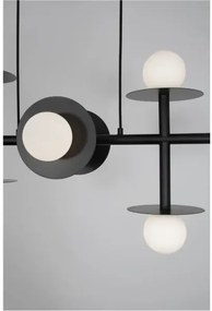 Rustikálny luster Pielo 109 čierne