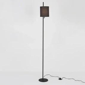 Retro stojaca lampa Yama 20 čierne