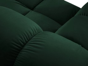 Modulárna sedemmiestna pohovka bella 379 cm zelená pravá MUZZA
