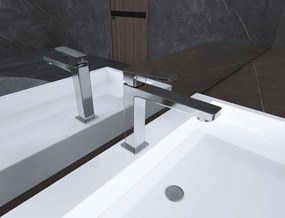 Sapho Sapho, TURSI podomietková sprchová batéria, 2 výstupy, otočný prepínač, čierná matná, TI043B