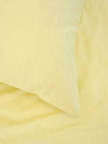 Saténové obliečky - Diana pastelovo žlté