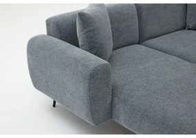 Rohová sedacia súprava do L PISA sivá ľavá