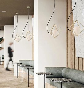 Toolight Toolight, Stropné svietidlo 1xE27 APP1017-1CP, zlatá, OSW-07557