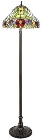 Stojaca lampa Tiffany Rabalux 8088 kolekcia Mirella Ø46*160