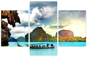 Obraz - Zátoka Phang Nga (90x60 cm)