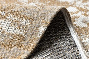 Koberec EKO SIZAL BOHO Casa vintage 2809 krém / žltý