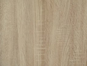 Nočný stolík Easy Plus C, dub sonoma/sivé sklo