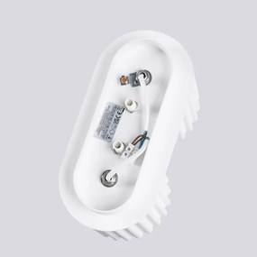 Sollux SL.1780 - Bodové svietidlo AURA 2xGU10/10W/230V biela