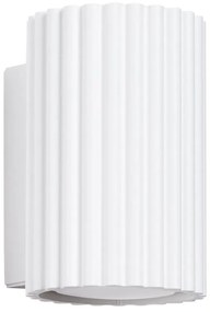 Biele nástenné svietidlo Gleam – Sollux