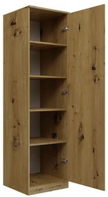 Šatníková skriňa Musecalo 2 (dub artisan). Akcia -21%. Vlastná spoľahlivá doprava až k Vám domov. 1132734