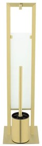 WENKO 26034100 - Sada na WC RIVALTA 18x70 cm nerez/zlatá/biela/čierna