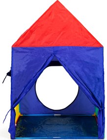 IPLAY Detský set stanov 5v1 – stan tipi, iglu, domček + 2 tunely pre deti