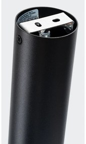 Stropné svietidlo v čierno-striebornej farbe Crown – Sollux