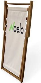 Plážové skladacie kreslo NOELA béžová