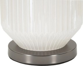 Stolná lampa Brighty 65 cm šedo-biela