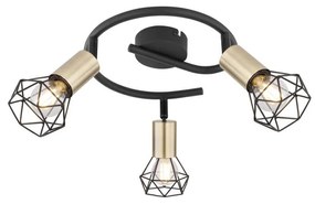 Globo 54802S-3AB - Bodové svietidlo XARA 3xE14/40W/230V