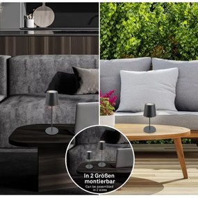 Briloner 7507015 - LED RGBW Stm. nabíjacia stolná lampa LED/2,5W/5V IP44 antracit