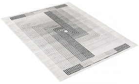 Kusový koberec PP Tenara šedokrémový 140x200cm