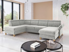 XXXLutz SEDACIA SÚPRAVA, textil, svetlosivá Sit & More - Sedačky - 00014402577B