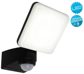 LED vonkajšia nástenná lampa Jaro, snímač/1 svetlo