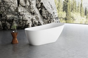 Cerano Savoia, voľne stojaca akrylátová vaňa 170x80 cm, biela, CER-CER-413636