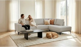 Sivá rohová pohovka (pravý roh) Chile – Scandic