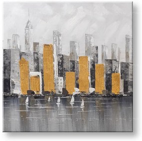 Obraz na plátne MESTO 70x70 cm