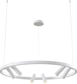 Maytoni MOD102PL-L42W - LED závesný luster na lanku SATELLITE LED/42W/230V biela