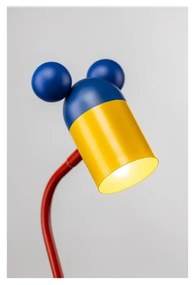 Modrá stolová lampa s kovovým tienidlom (výška 50 cm) Mouse – GTV