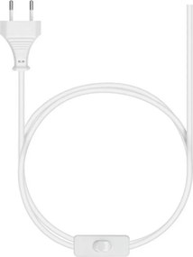 Biela stolná lampa králik s bielym tienidlom Rabbi - Ø 20*45 cm E27/max 1*60W