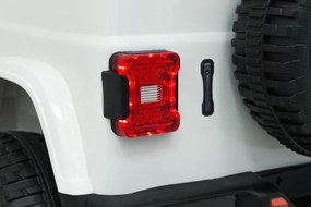 Elektrické autíčko Jeep Wrangler Rubicon LIFT biele