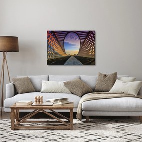 Obraz modernej architektúry mosta (70x50 cm)