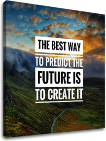 Motivačný obraz na stenu The best way