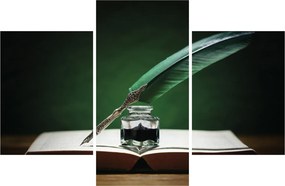 Obraz písacieho pera (90x60 cm)