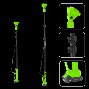 TELESKOPICKÁ PRÍDAVNÁ TYČ PRE BEZDRÔTOVÉ NÁRADIE 1,3 / 2,8 M