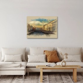 Obraz - Moyka rieka, Petrohrad, Rusko (70x50 cm)