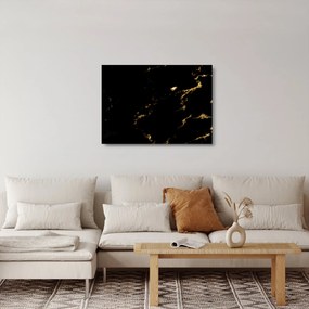 Sklenený obraz - Zlaý dekor (70x50 cm)