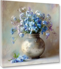 Tlačený obraz na plátne 32x32 cm Forget-me-not – Styler